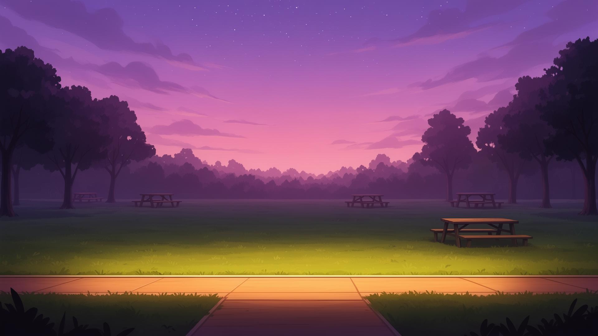 Local Park stage backdrop